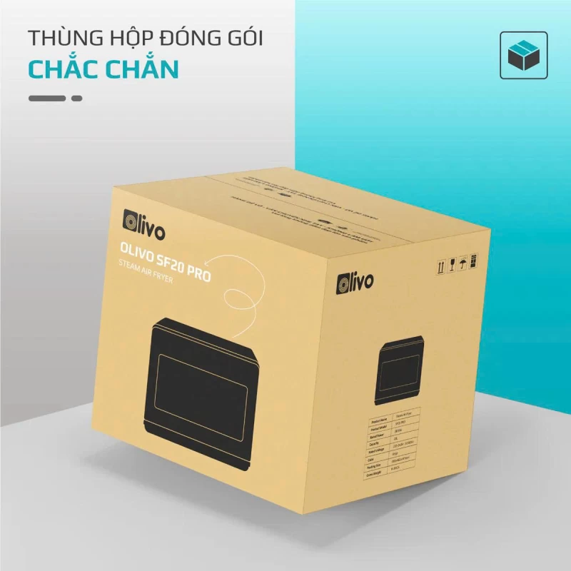 Nồi Chiên Hấp Đa Năng OLIVO SF20 PRO - Dung tích vượt trội 20L, Ứng dụng công nghệ hiện đại bậc nhất - Hấp Nano Steam/Chiên Eco Fry, 70 Chế Độ Cài Sẵn,Vệ Sinh Dễ Dàng - Ảnh 36