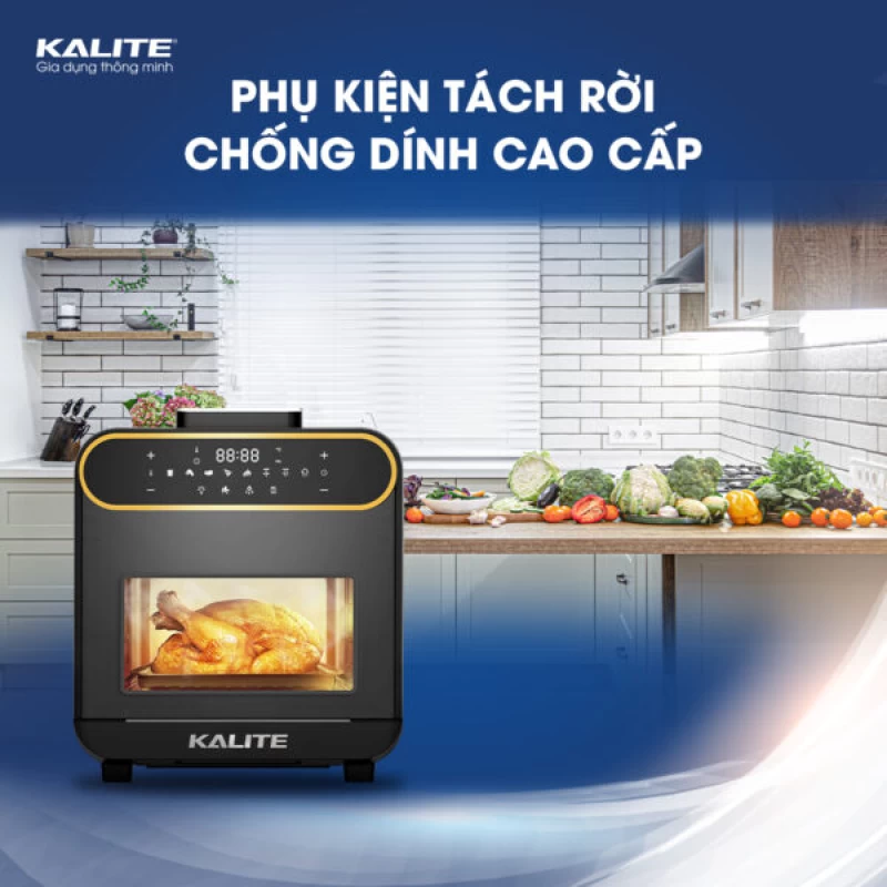 Nồi chiên hơi nước KALITE STEAM PRO 15 lít, 3 trong 1 - Ảnh 4