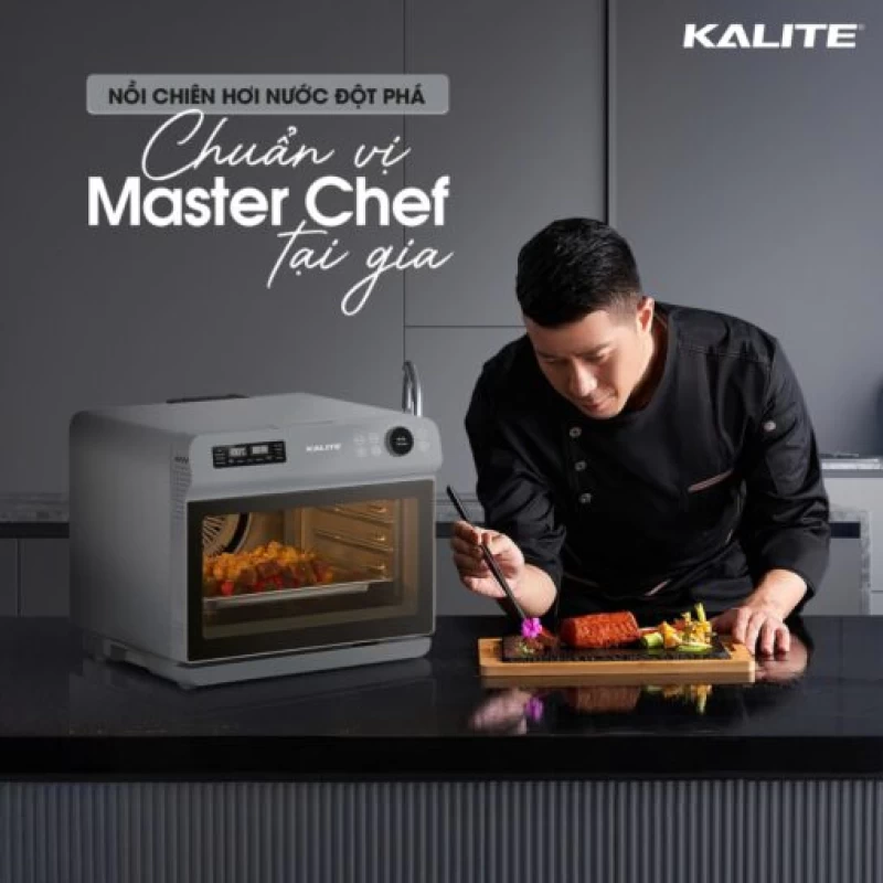 Nồi chiên hơi nước KALITE STEAM ULTRA 360, dung tích 20l, 4in, công nghệ SteamTech Fusion 360 - Ảnh 1