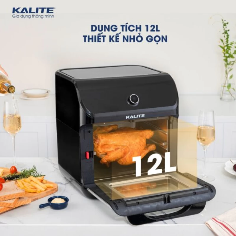 Nồi chiên không dầu KALITE KL-1200 12L giảm 95% chất béo - Ảnh 8