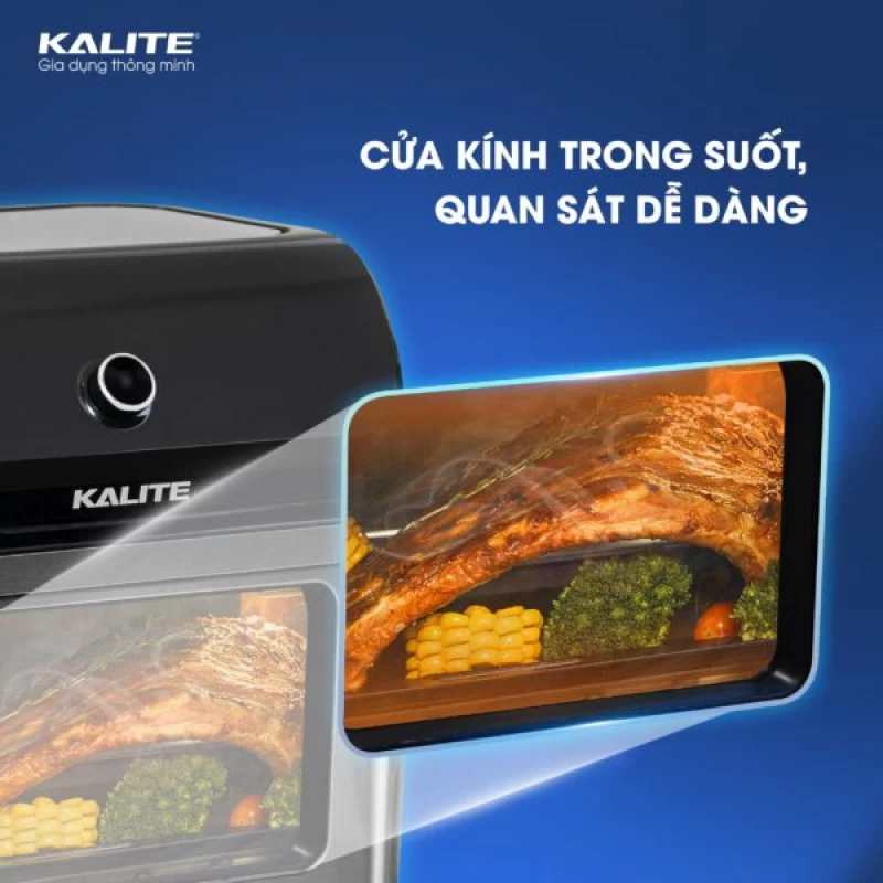 Nồi chiên không dầu KALITE KL-1200 12L giảm 95% chất béo - Ảnh 9