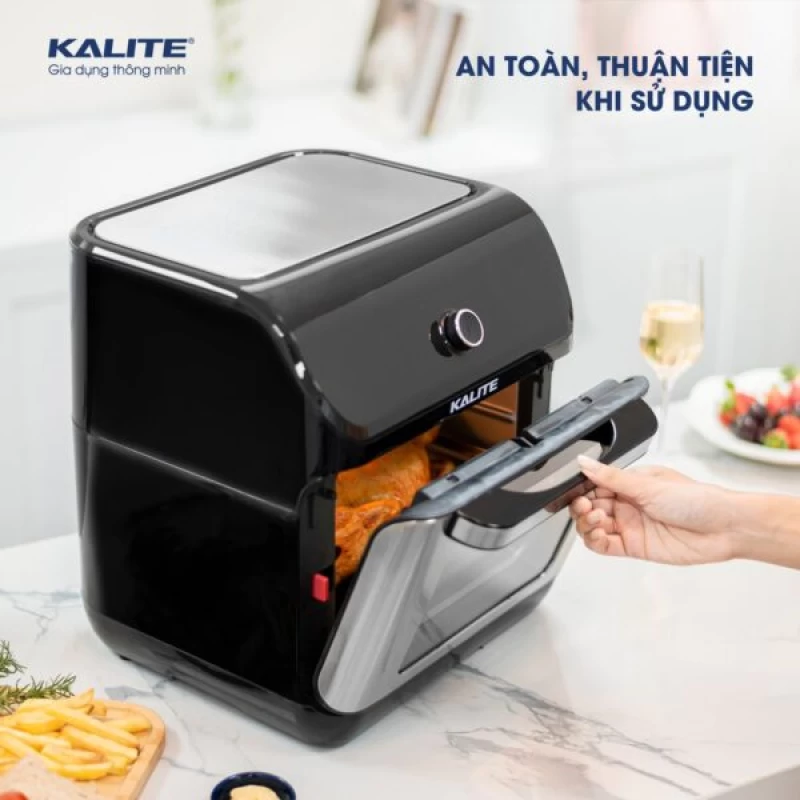 Nồi chiên không dầu KALITE KL-1200 12L giảm 95% chất béo - Ảnh 5