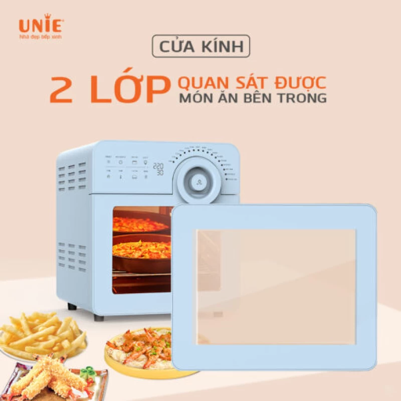 Nồi chiên không dầu UNIE SKY BLUE - Ảnh 6