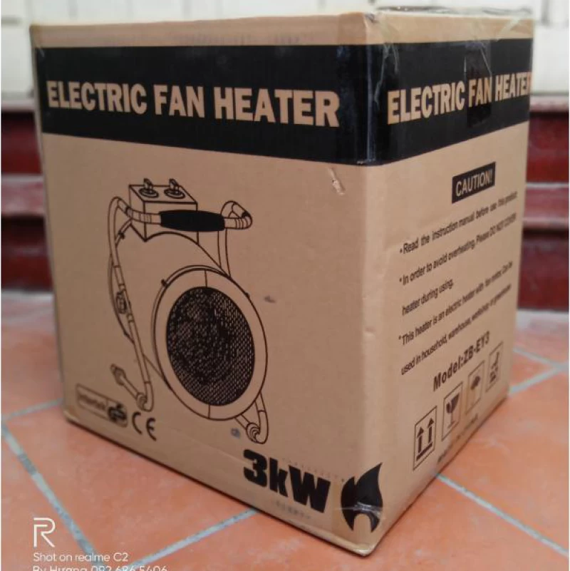 Quạt thổi gió nóng Mitsuta ZB-EY3 - Ảnh 2