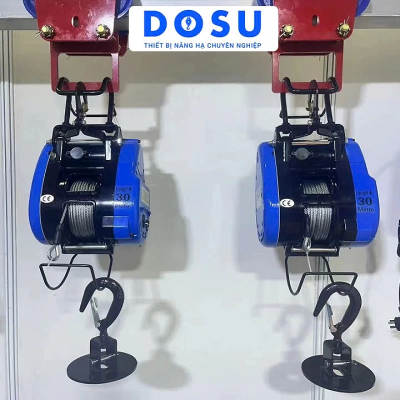 Tời Điện Nhanh Dosu SK500 30M 500Kg 220V - Ảnh 1