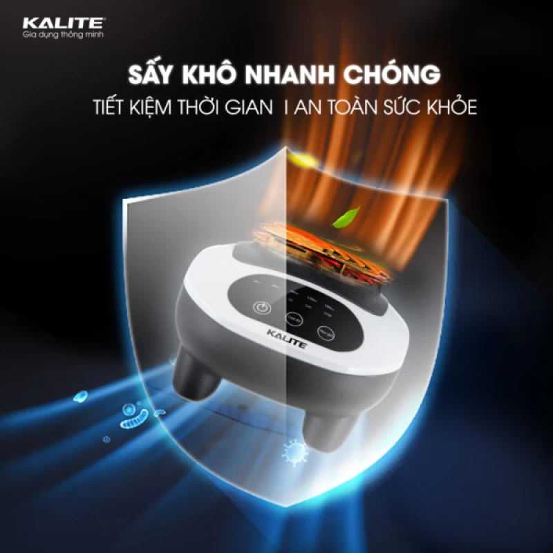 Tủ Sấy Quần Áo Đa Năng Kalite KL6660 Diệt Khuẩn Nấm Mốc - Ảnh 1