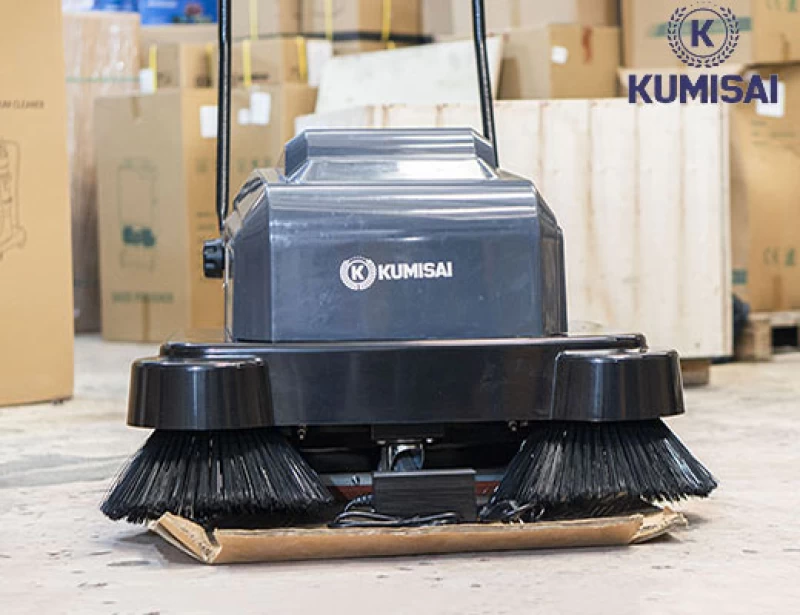 Xe quét rác đẩy tay công nghiệp Kumisai KMS S3 - Ảnh 3