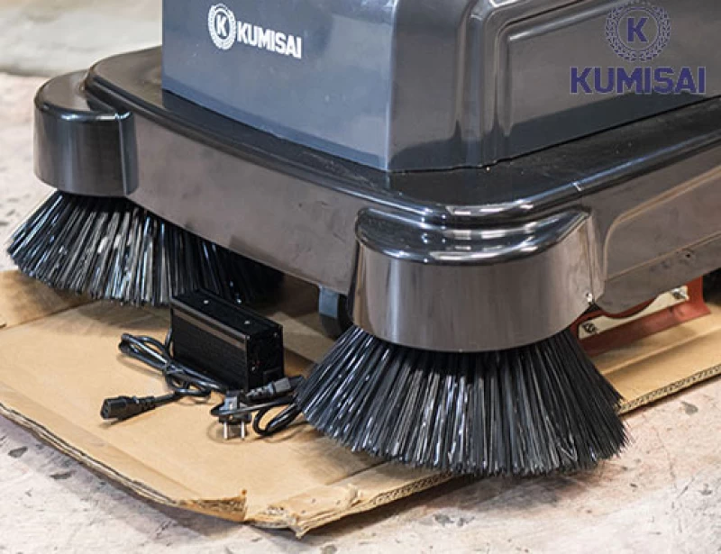 Xe quét rác đẩy tay công nghiệp Kumisai KMS S3 - Ảnh 5