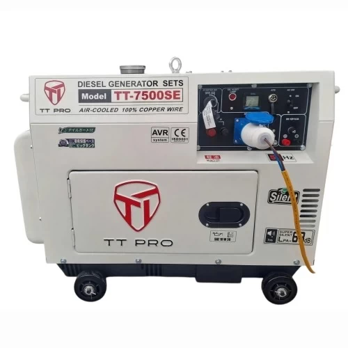 Máy Phát Điện 6Kw Chạy Dầu TTPRO TT-7500SE