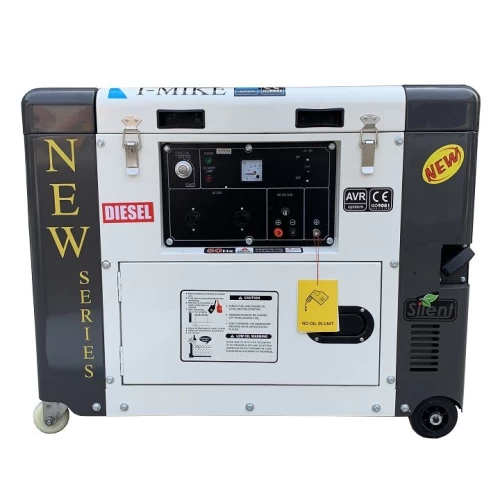 Máy Phát Điện Chạy Dầu I-Mike 5Kw DG6900SE Siêu Chống Ồn Mở Nắp Trên