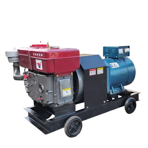 Máy Phát Điện Đầu Nổ Đông Phong 24HP 15KW 3 Pha (D24 Mát Gió, Đề)