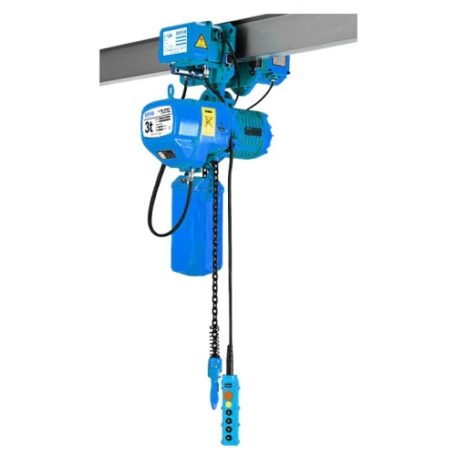 Pa Lăng Xích Điện Di Chuyển Dosu KKBB02 2 Tấn 6M 1 Đường Xích 220V