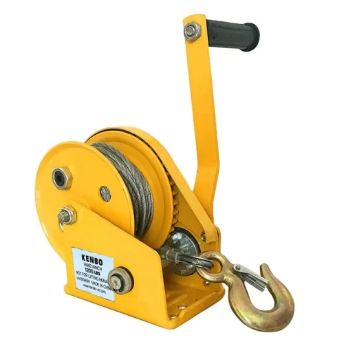 Tời Quay Tay Cao Cấp 817kg Kenbo 1800LBS