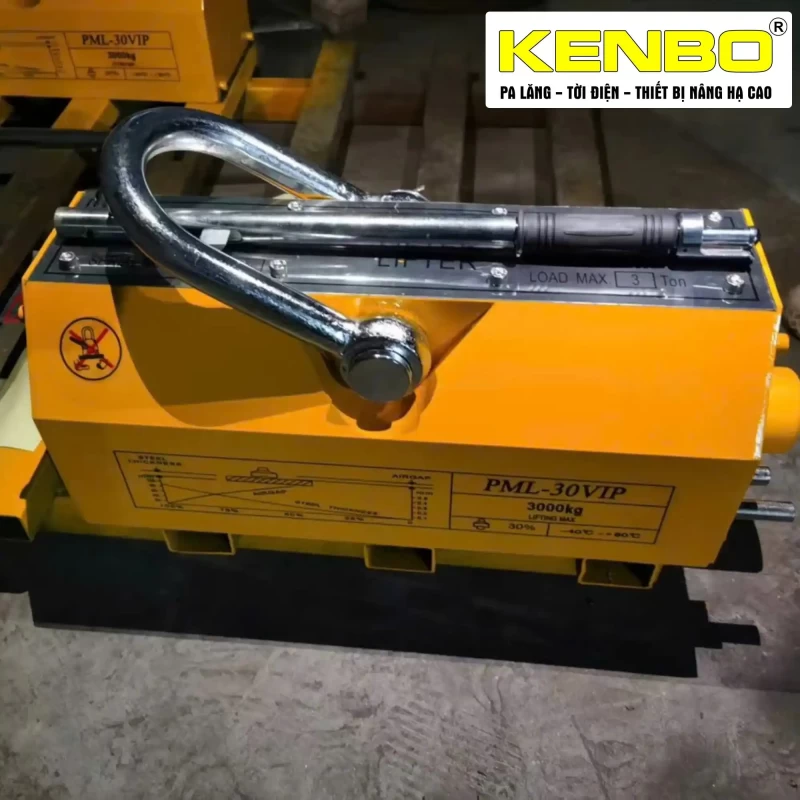 Nam châm nâng tay gạt KENBO PML-30VIP 3 tấn - Ảnh 2