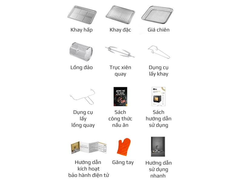 Nồi chiên hấp đa năng Olivo SF1600 - 16 lít - Ảnh 7